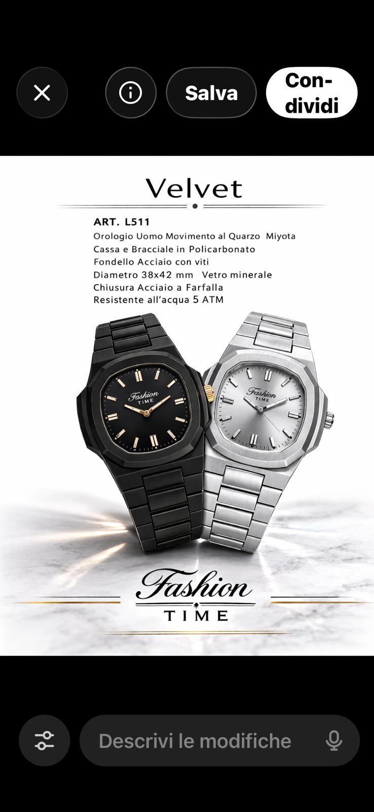 Fashion Time orologi Milano